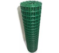 Clôture de jardin en treillis métallique carré, matériel robuste vert, tissu artisanal, clôture temporaire, barrière for lapins, chiens, chats, animaux(1.5x5m/4.92x16.4ft)