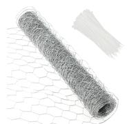 Clôture de jardin et cultures en maille de protection,filet métallique jetable pour animaux,clôture en maille pour jardin domestique,42cm x 10m - Type Set-42CM X 10M-100 ropes