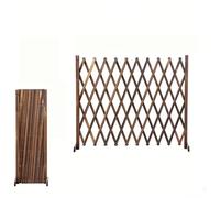 Clôture de jardin extensible, clôture décorative extérieure, brise-vue en bois autoportant pour jardin, chenil, décoration de clôture.(120 x 210cm)