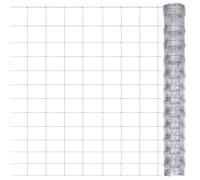 Clôture de Jardin Galvanisée Grillage Bordure Multi-taille Multi-modèle vidaXL