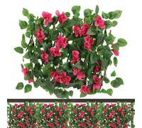 Clôture de jardin imperméable et résistante à l'usure, fausse clôture décorative, brise-vue extensible | Imperméable, durable, fausse clôture décorative pour jardin, cour, terrasse, balcon