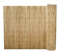 vidaXL Clôture de jardin en roseau 500x100 cm – Grillage bordure barrière