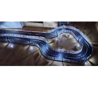 Clôture de pêche de 1 m compatible avec Carrera Digital 124 132 Uni Courbes droites Clôture droite Bande de guidage