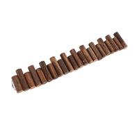 Clôture de Plantation en Bois Marron pour Bordure de Jardin Extérieure | Bordure de Parterre, Usage Jardin et Cour, Installation Facile, Résistance aux Éléments Extérieurs