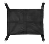 Clôture de protection pour chevaux - En tissu Oxford - 68 x 49 cm - Réglable de 21 à 39 cm - Noir