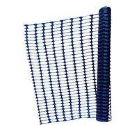 Clôture de sécurité/chien/construction/camping/démarcation/parcours d'agilité, 1m de haut, extra résistant à la déchirure - en différentes longueurs (50 M Rôle, Bleu)