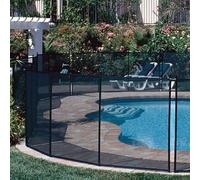 Gre SF133 - Barrière de sécurité pour piscines. Clôture pour empêcher l'accès. Dimensions : 300 cm de longueur x 133 cm de hauteur.