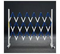 Clôture de signalisation extensible rétractable - Barrière de sécurité réglable et flexible pour jardin - Barricade extérieure mobile pour usage industriel (150 cm)