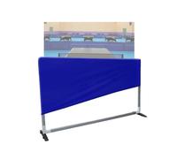 Clôture De Terrain Professionnelle, Tennis Table Portable, Prête À Installer for Le Court, L'entraînement Et La Maison(140x72cm/6pieces)