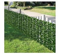 Clôture de verdure artificielle de 1 x 5 m - Brise-vue - Haie verte - Décoration murale pour balcon, jardin, paysage - Clôture décorative durable