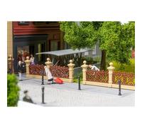 Clôture de villa, brun - Faller 180425 - HO 1/87