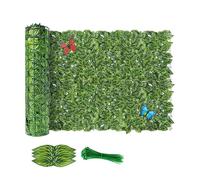 Clôture décorative de Lierre Artificiel Adapté à Toutes Les Saisons,il rehausse l'esthétique de Votre Espace ajoutant de l'éclat à Votre Jardin Tout en préservant Votre intimité