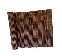 Clôture décorative d'extérieur en bambou de 0,9 m de haut pour jardin, balcon et piscine, revêtement mural de 1,2 m de haut, 250 cm de long x 140 cm de haut, écran en bambou respectueux de