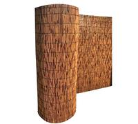 Clôture décorative en bambou pour jardin, stores en bambou carbonisé, brise-vue en bambou, clôture de protection élégante pour balcon
