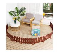 Clôture décorative en plastique PVC pour animaux - Clôture de séparation décorative pour intérieur et extérieur - 50 x 20 cm