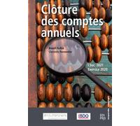 Clôture des comptes annuels I.Soc. 2021 - Exercice 2020 2021 - Benoît Hallak - Edi Pro - broché - Etude