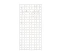 Clôture d'extérieur autonome en bois pour terrasse, balcon et arrière-cour - Écran élégant pour plantes 60 x 90 cm (couleur 1)