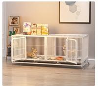 Clôture d'intérieur pour animaux domestiques avec cloison pour petits chiens et chats - Idéal pour les foyers multi-animaux pour éviter les conflits