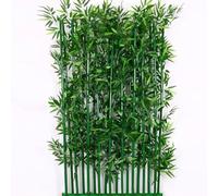 Clôture d'intimité en bambou artificiel - 40 arbres en bambou synthétique pour la maison et le bureau - Écran de décoration de terrasse - 100 cm - Idéal pour la décoration de jardin et d'extérieur