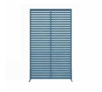 Clôture d'intimité extérieure autoportante en bois - Séparateur de jardin et cadre de support pour plantes, écran décoratif à installation rapide pour jardin et terrasse