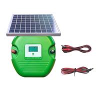 Clôture électrique, Électrificateur de clôture électrique à énergie Solaire Haute efficacité et étanche Chargeur de clôture électrique à énergie maximale Utilisation à la Ferme et au pâturage