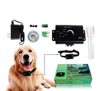 Cloture Electrique pour Animaux,InnovTec Système de Clôture Électronique avec Imperméable Collier Anti-Fugue et 300m de Fil Kit Rallonge Clôture Anti-Fugue pour Chien