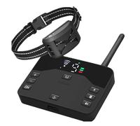 Clôture électrique pour Chien - 2 en 1 - Clôture virtuelle sans Fil - Facile à Utiliser - Anti-aboiement et Dressage