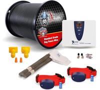 Clôture électrique souterraine de qualité supérieure pour chien - Système standard de clôture pour chien pour une installation facile et une longévité supérieure et une sécurité fiable continue pour
