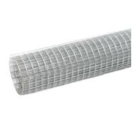 Clôture en acier galvanisé argenté - 10 x 0,5 m - Clôture de jardin durable pour brise-vue et enclos pour animaux - Montage facile - Résistant aux intempéries
