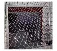 Clôture en acier inoxydable 304 - 1,2 x 12 m - Grille de protection pour plantes de jardin 10 cm/2 mm - Maille de sécurité en métal pour une utilisation en extérieur durable et résistante aux
