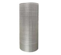 Clôture en acier inoxydable 304 - 10 mm - 0,6 mm - Filet de poulailler - Filet en métal robuste pour cage d'animaux (0,5 x 1)