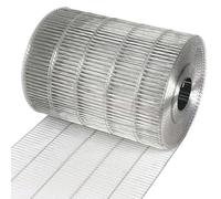 Clôture en acier inoxydable pour poulailler - Rouleau de tissu soudé pour cage de jardin et enclos à lapin - Clôture en maille pour jardin et extérieur