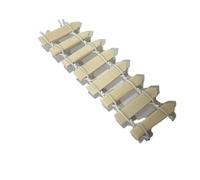 Clôture en bois 10 pièces Pour Les Jardins,Les Pots De Fleurs | Micro paysage, mini ornements, plantes en pot, aménagement paysager de la maison(Beige)