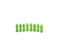 Clôture en bois 100 pièces Pour Les Jardins,Les Pots De Fleurs | Micro ornements de paysage, mini clôture, mini petite clôture(Green)