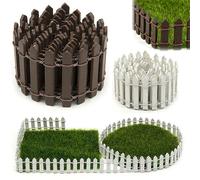 Clôture En Bois 3/5cm, Rouleau De 100cm, Barrière En Bois, Bricolage, Mini Paysage, Figurines De Jardin Féerique, Accessoires Miniatures, Artisanat Fait À La Main