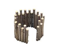 Clôture en bois pour hamster, 30 cm, pliable, rats, escalade, gerbilles | Bois naturel, forme flexible comme tunnel de clôture, favorise la coordination des mouvements, convient aux gerbilles