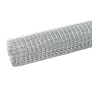 Clôture en fil d'acier galvanisé 25 x 1,5 m argenté - Robuste et durable pour jardin, enclos pour animaux et barrières - Montage facile et résistant aux intempéries