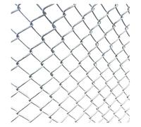 Clôture En Grillage Métallique Galvanisé, En Acier Au Carbone, 20 M De Long, 1,2/1,5/1,8/2 M De Haut, Diamètre Du Fil 2 Mm, Idéale For Les Cours, Les Fermes Et Les Terrains En Pente(1.8*20m)