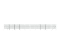 Clôture en grillage vert 1,6 x 25 m - Acier galvanisé, durable et résistant aux intempéries, idéal pour le jardin, les animaux domestiques et la sécurité