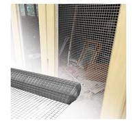 Clôture en maille d'acier inoxydable 10 mm x 0,8 mm pour balcon, jardin, terrain de football, barrière pour animaux domestiques et volailles (0,6 x 20 m)