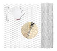 Clôture en Maille Plastique 5 m Niveau côtier Grillage a Poule | Résistance aux intempéries Grillage Plastique Filet Chat Balcon clôtures pour la maison et le jardin