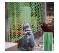 Clôture en plastique durable de 16,1 m pour volaille de jardin, barrière temporaire, maille hexagonale pour l'élevage et l'isolation de l'arboretum, résistant aux intempéries, facile à installer
