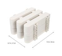 Clôture en plastique durable pour sapin de Noël,clôture de jardin extérieur,clôture d'affichage de paysage,clôture de chemin,10 pièces - Type 10pcs 20X17X0.8CM