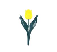 Clôture en plastique imitation tulipe pour jardin, pelouse, paysage, décoration extérieure