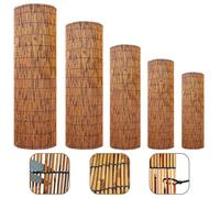 Clôture En Roseau Naturel Rouleaux De Roseau Naturel Cloture Canisse Bambou 1m80 Hauteur Brise Vue Jardin Bois Brise Vue Balcon Exterieur Panneau Bois Jardin Cloture Tissé À La Main, Imperméable