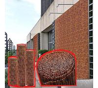 Clôture en rouleau de bambou pour cour, jardin, balcon (1 x 2,5 m) - Respectueux de l'environnement, durable et facile à installer Solution d'intimité
