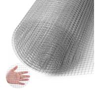 Clôture en treillis métallique durable, filet de sécurité polyvalent, barrière pour la protection des poulets, des animaux domestiques, des jardins et des fermes 1X10M