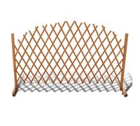 Clôture en treillis - vidaXL - Bois massif - 180x100 cm - Résistante aux intempéries - Extensible
