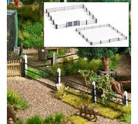 Clôture En Tube D'Acier Moderne 480mm HO/OO Gauge Busch 1022