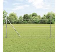 Clôture euro 1,2 x 25 m, en fer enduit de PVC, robuste, résistante aux intempéries, pour jardin, terrasse, enclos pour animaux, clôture en grillage métallique
